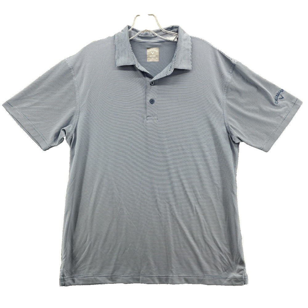 Callaway Golf Polo Shirt Men's Medium Preppy Performance Hiking Corpcore Outdoor